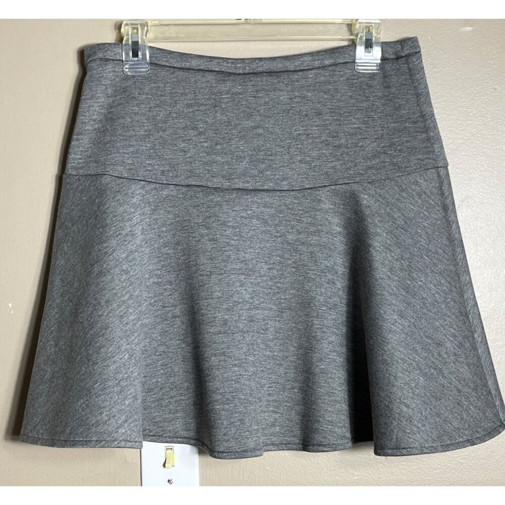 Merona Mini Skirt Gray Y2K Skater Drop Waist Sportswear Casual Athletic Womens 8 - Picture 9 of 9